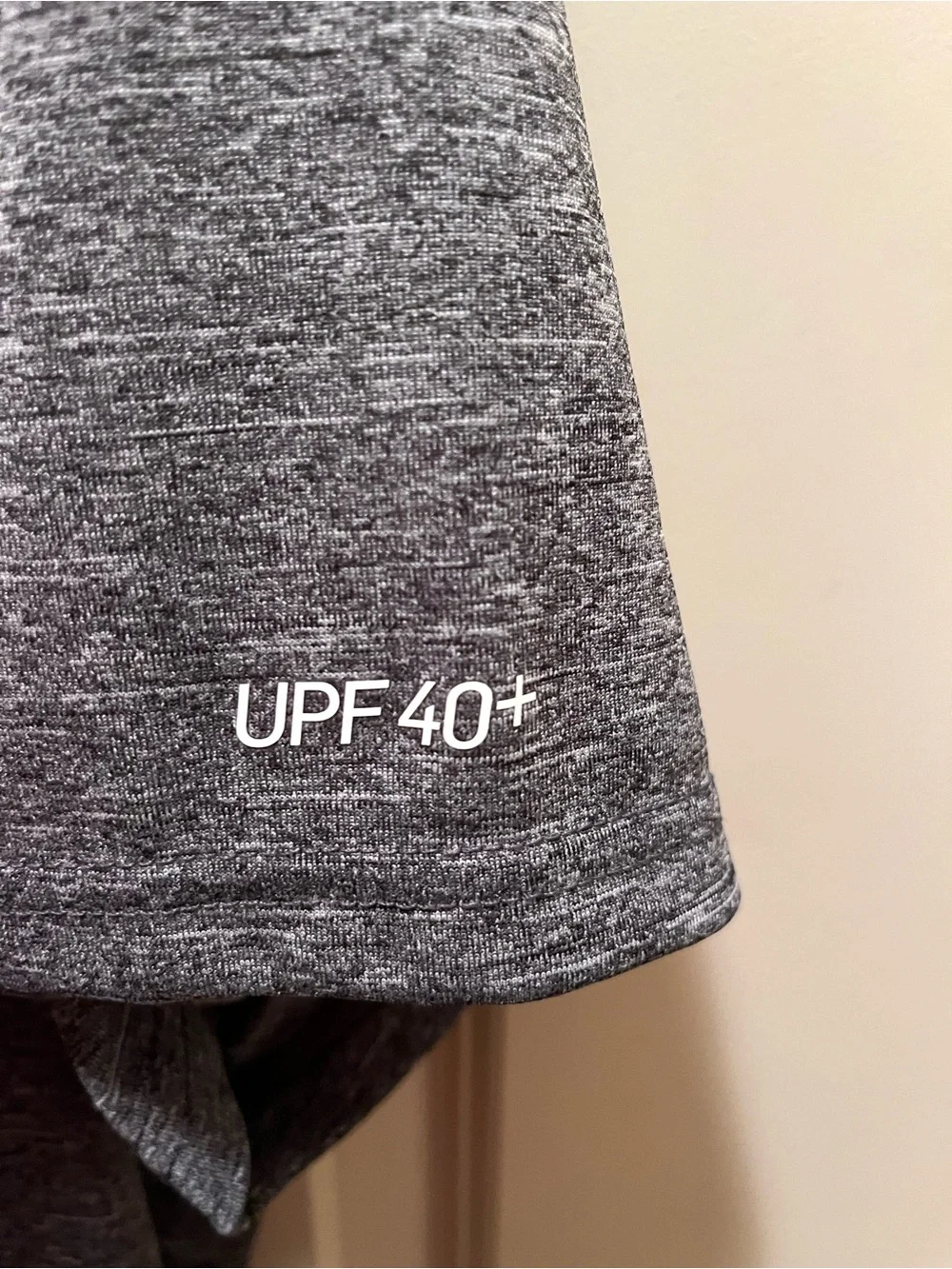 Nike Gray Heather Dri-FIT Short Sleeve Athletic Tee